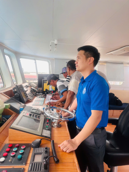 Tổ chức thành công Khóa An toàn Hàng hải cho ngư dân tại Brunei